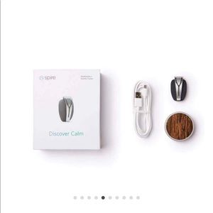 Spire monitors your breathing. Helps reduce stress